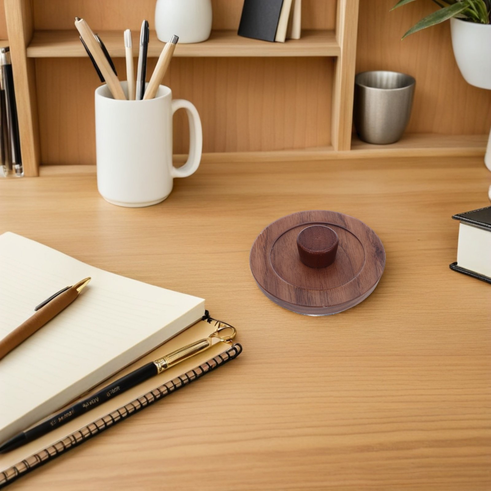 Coffee Tea Replacement - 2Pcs Water Cup Lid Wooden Cover