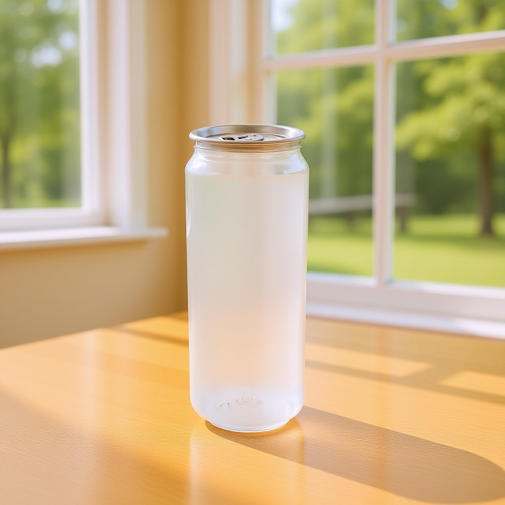 Coffee Tea Drink - 5Pcs Transparent Beverage Cans Easy Open