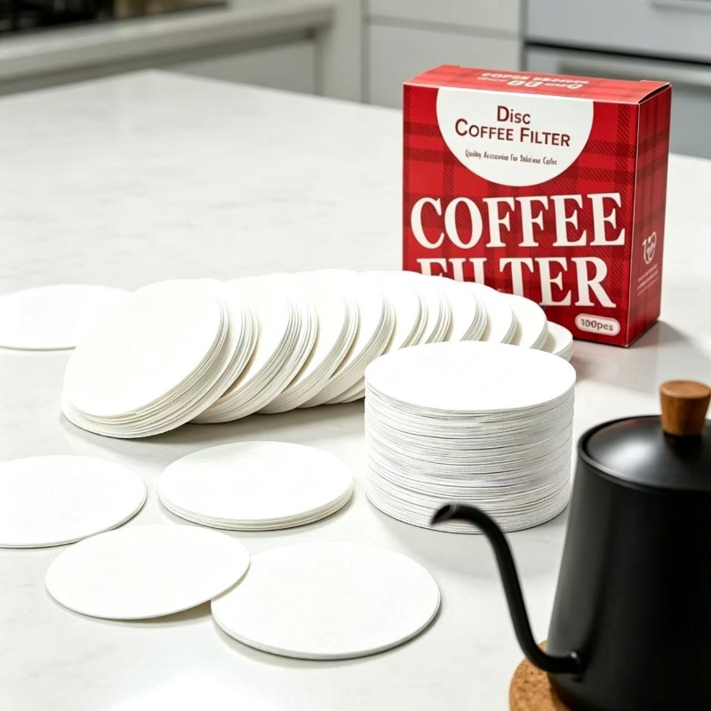 Coffee Tea Replacement - 500/800pcs Coffee Filters, Round Coffee Filter