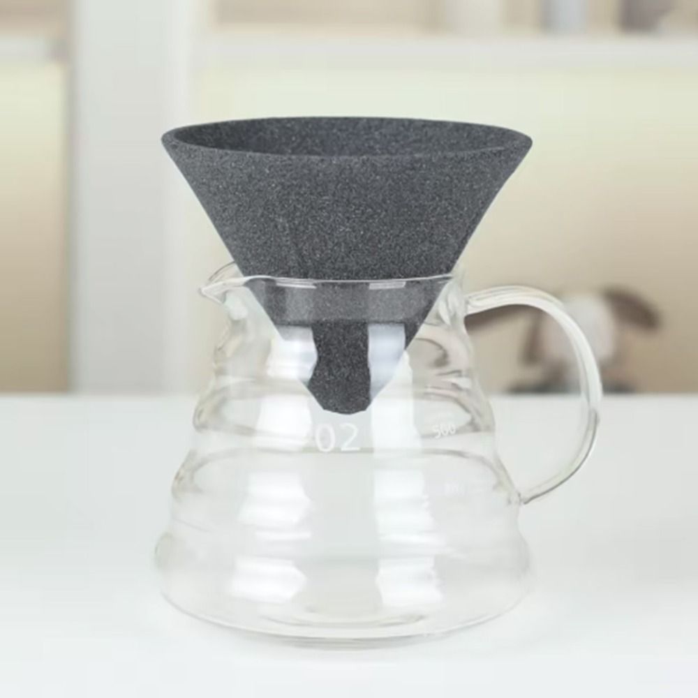 Coffee Tea Infuser - Unique Cone Shape Microporous Ceramic Coffee