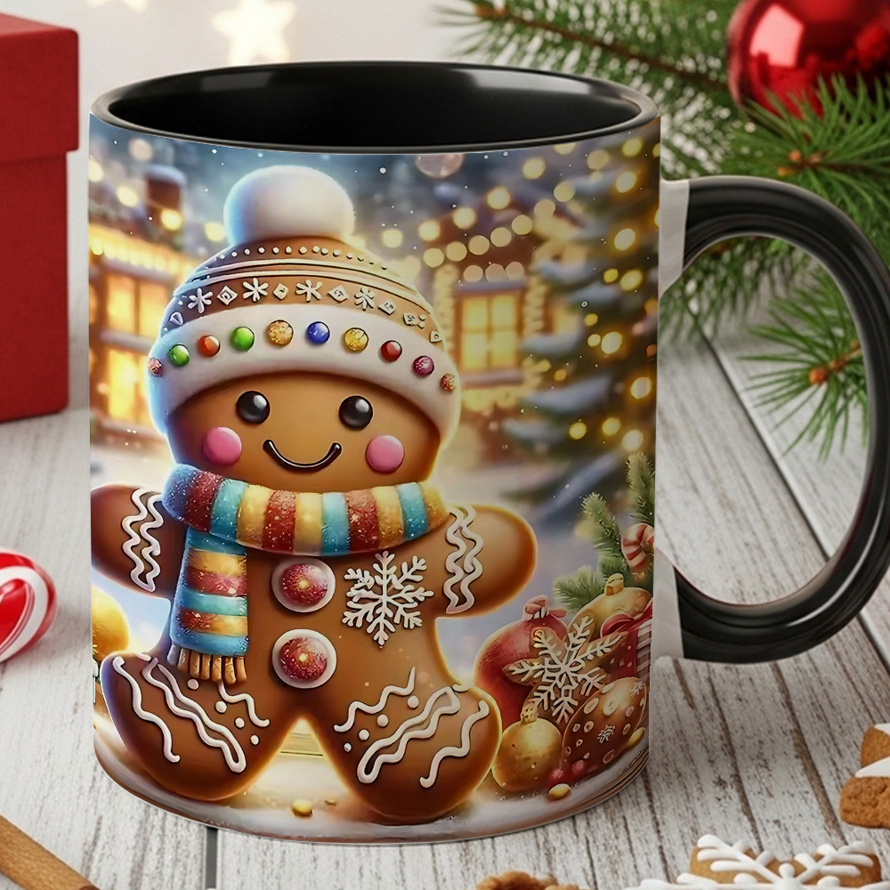 Coffee Tea Festival - 1pc Christmas Gingerbread for Man Coffee