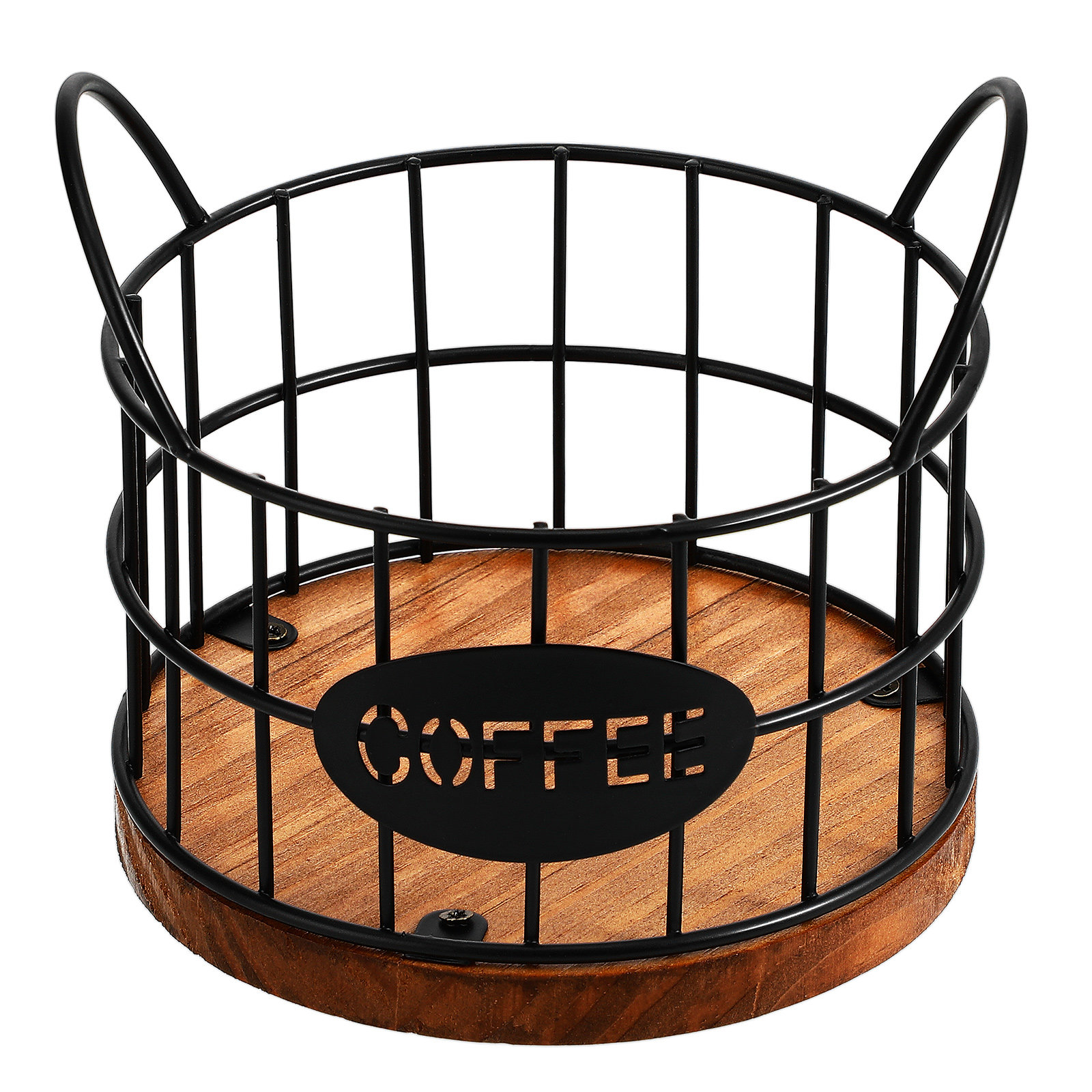 Coffee Tea Organizer - Coffee Pod Organizer Basket Iron Wire