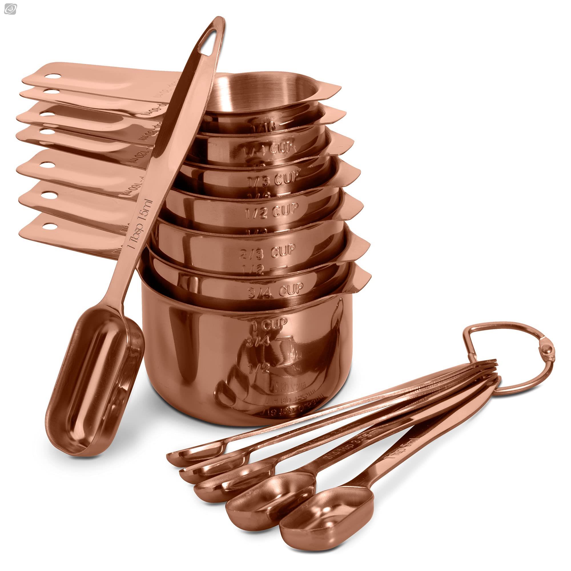 Coffee Tea Game - 13 Pcs Measuring Spoons Set Stainless