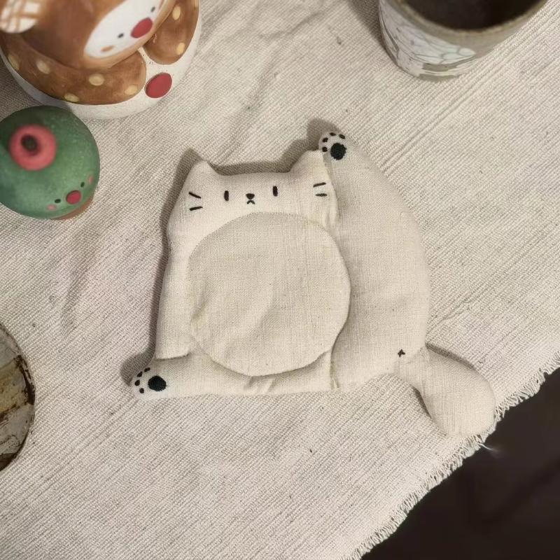 Coffee And Tea Bar - Coffee Table Heat Insulation Mat Cute