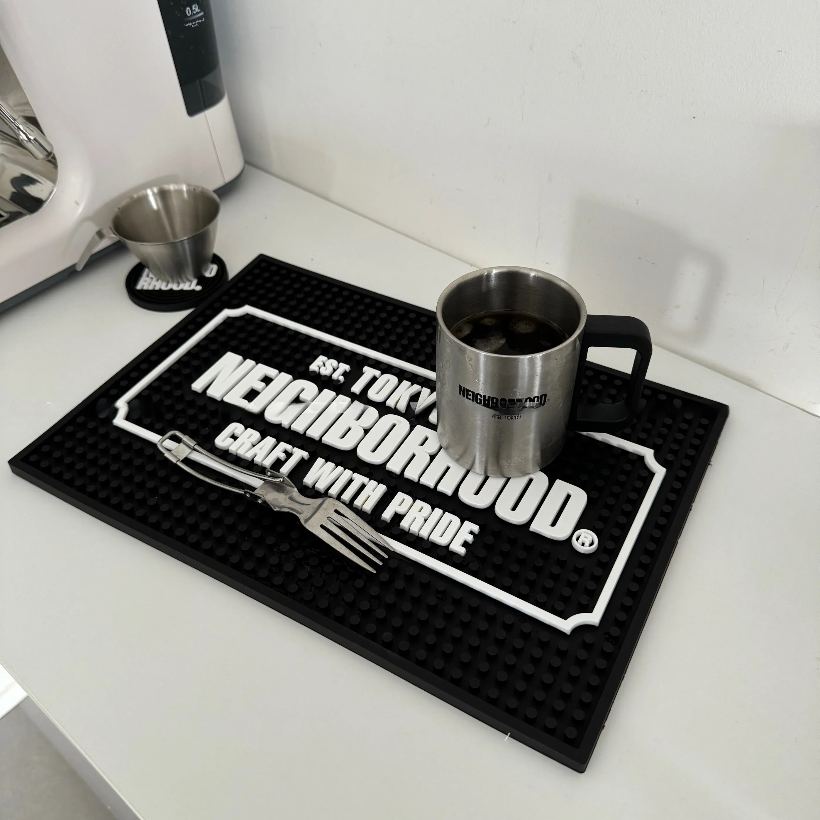 Coffee And Tea Bar - Trendy NBHD Coffee Bar Counter Kitchen