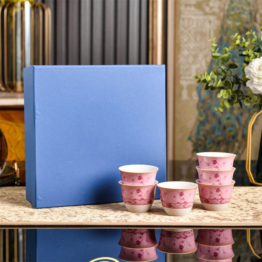 Oriental Series Ceramic Turkis - Coffee Tea Gift Set 评论和价格