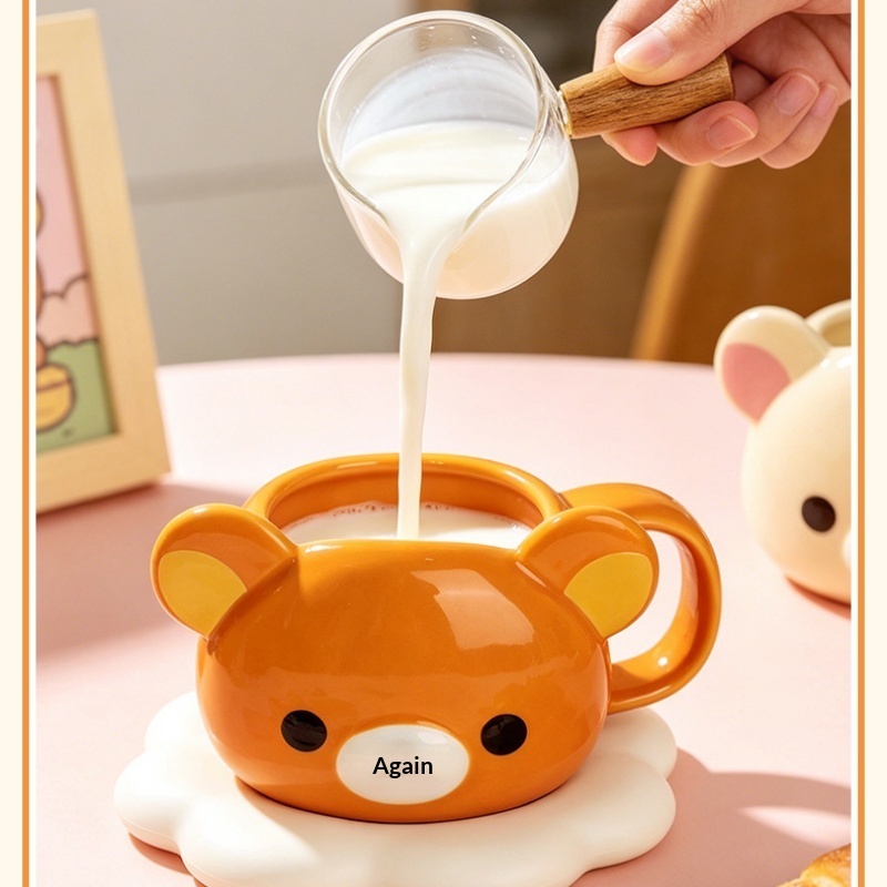 New Rilakkuma Ceramic Mug Cart - Coffee Tea Shop 评论和价格