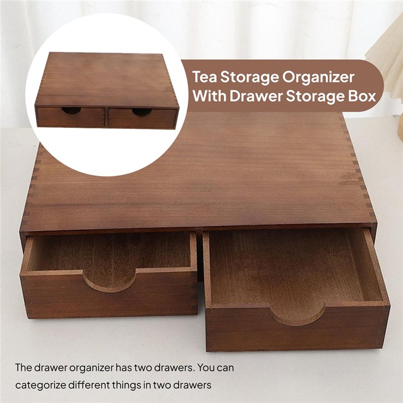 TFTP-Wooden Coffee Pod Storage - Coffee Tea Organizer 评论和价格