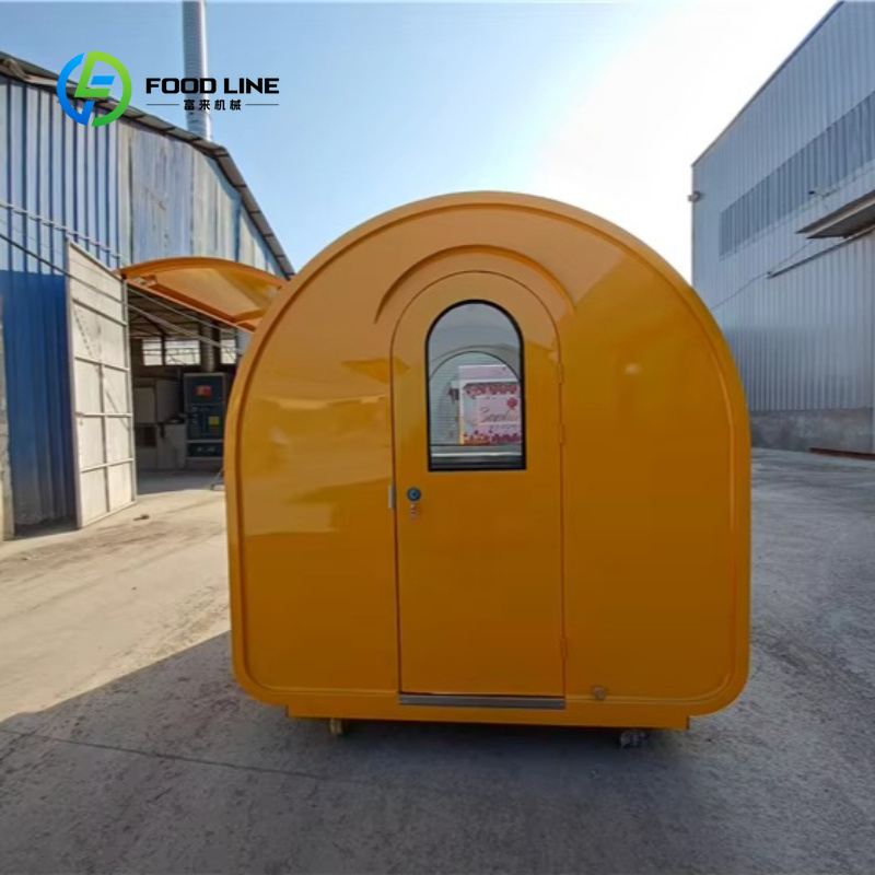 Customized Small Wheels Mobile - Coffee Tea Kiosk 评论和价格