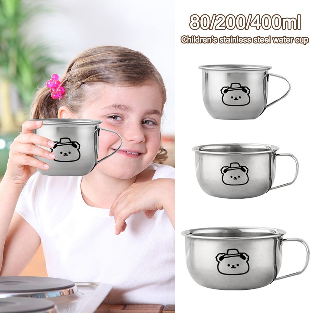 80/200/400ML Kid Water Cup Bea - Coffee Tea Cups 评论和价格