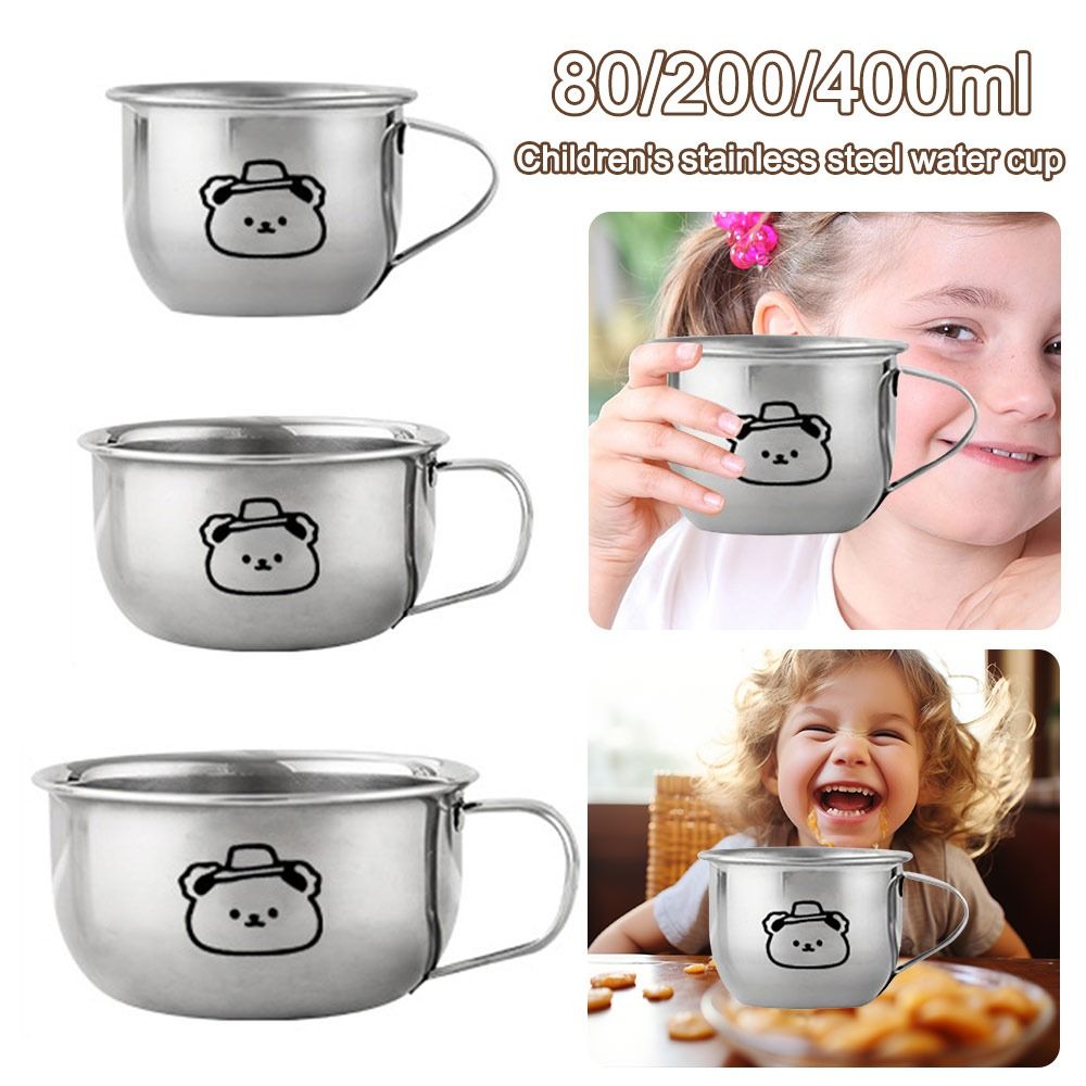 80/200/400ML Kid Water Cup Bea - Coffee Tea Cups 评论和价格