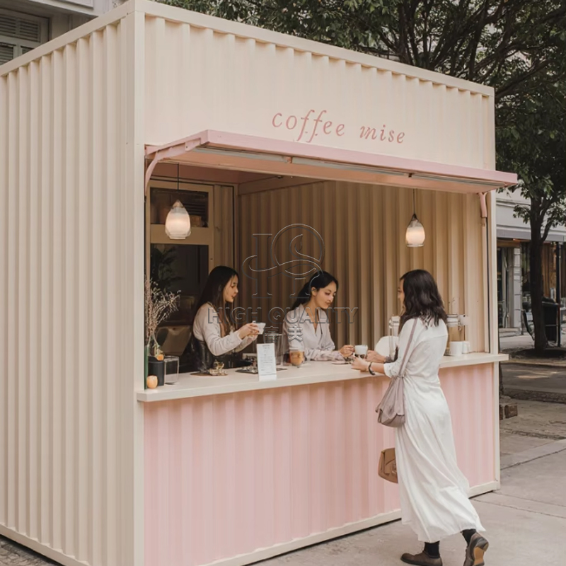 Luxury Steel Sandwich Panel Co - Coffee Tea Kiosk 评论和价格