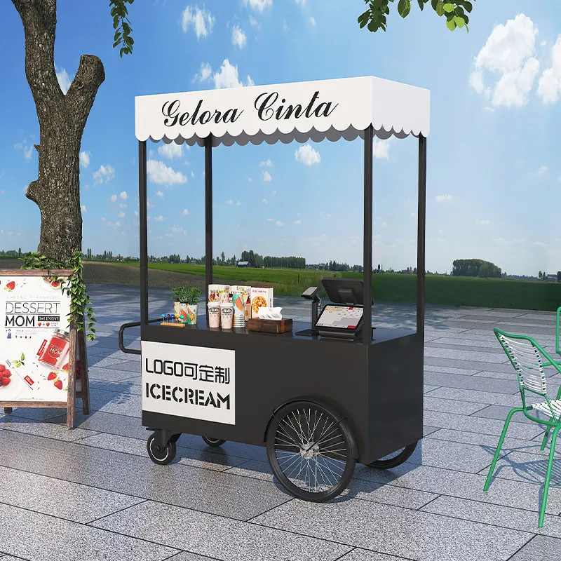 Street Food Truck Trolley Stal - Coffee Tea Vendor 评论和价格