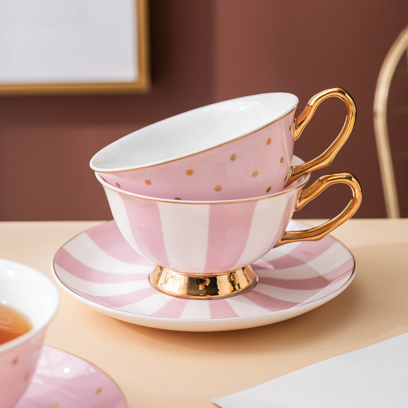 Ceramic Pink Coffee Mugs with  - Coffee Tea Home 评论和价格
