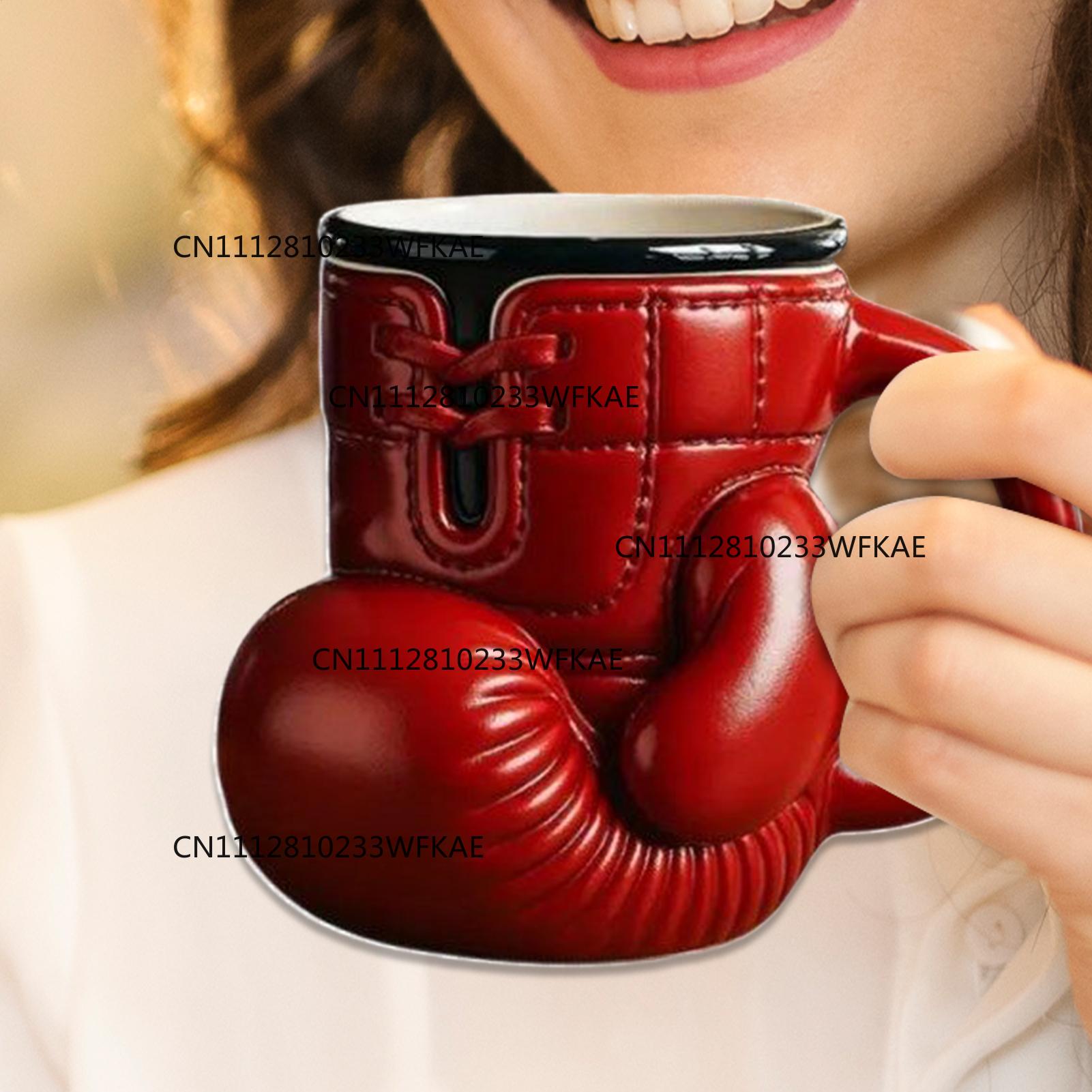 Small Boxing Glove Mug Novelty - Coffee Tea Drink 评论和价格