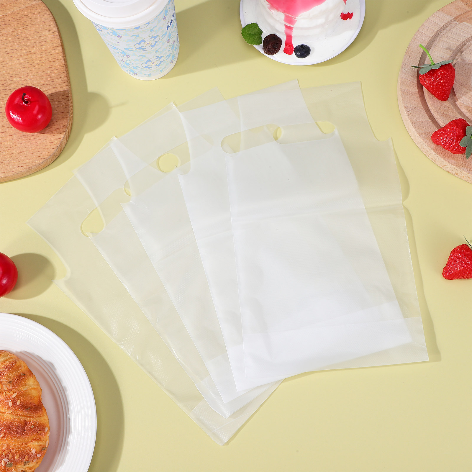 500Pcs Transparent Takeout Bev - Coffee Tea Shop 评论和价格