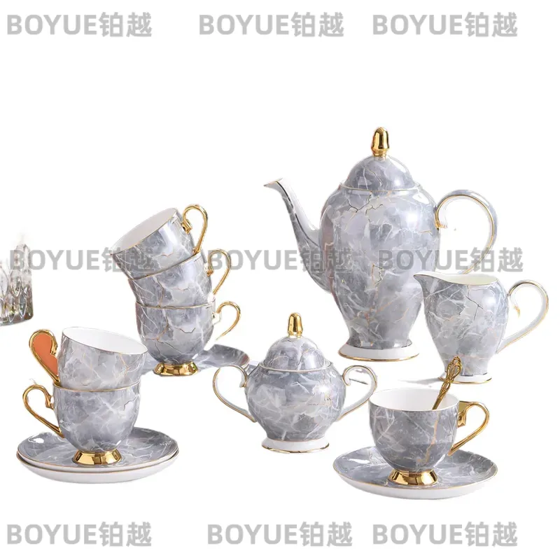 Luxury Bone China Coffee Cup a - Coffee Tea Gift Set 评论和价格