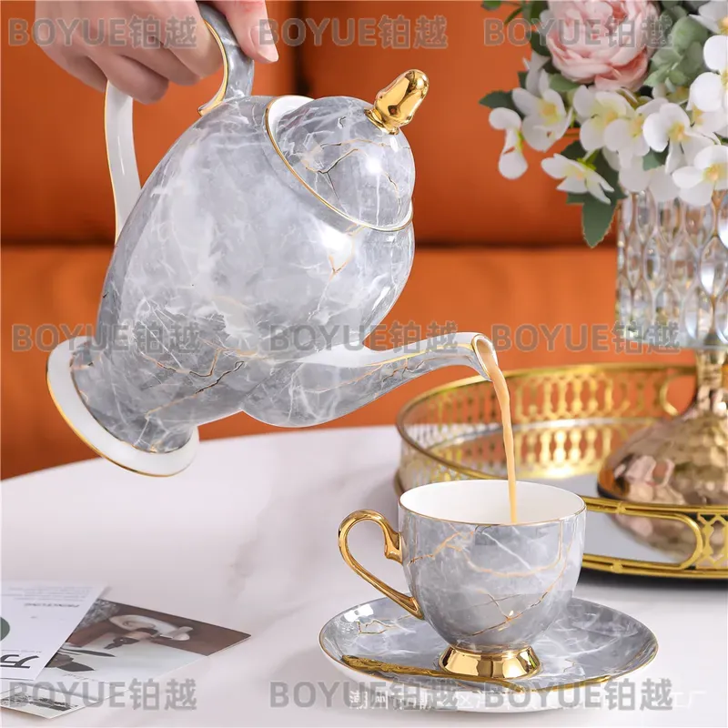 Luxury Bone China Coffee Cup a - Coffee Tea Gift Set 评论和价格