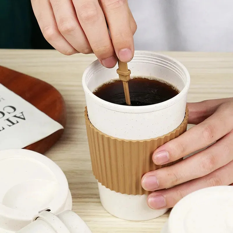 450ML Coffee Cups With Lids Wh - Coffee Tea Exchange 评论和价格