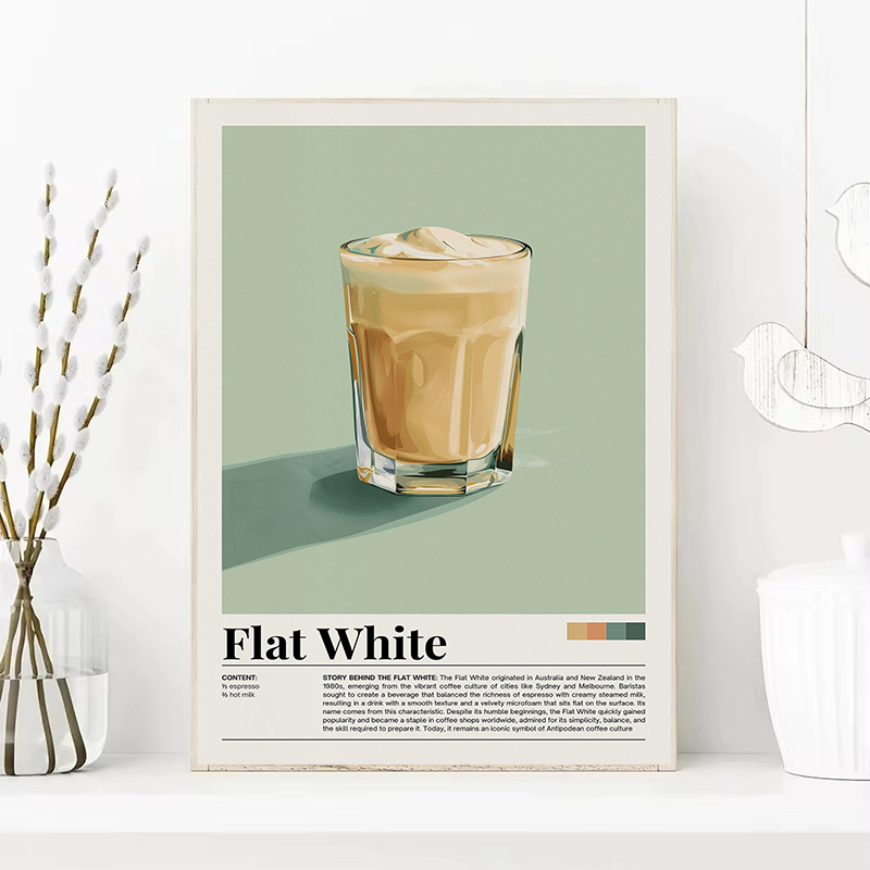 Vintage Coffee Beverage Poster - Coffee Tea Picture 评论和价格