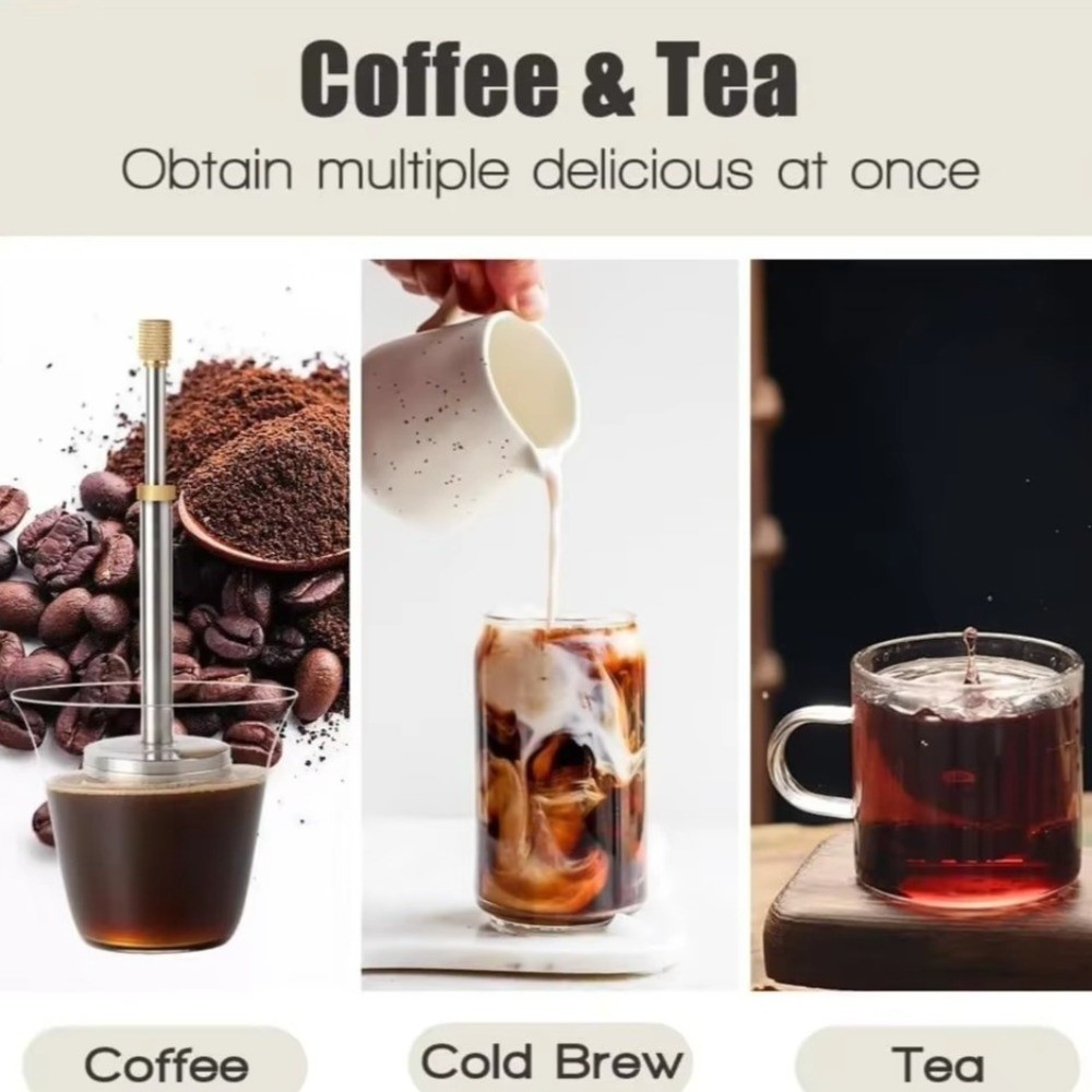 Press Tea and Coffee Infuser E - Coffee Tea Infuser 评论和价格