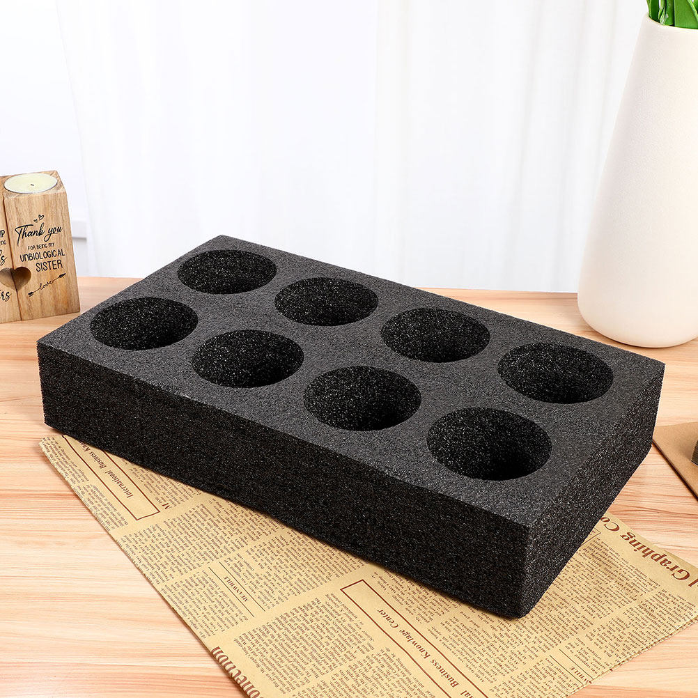 4Pcs 8-Hole Beverage Cup Tray  - Coffee Tea Mugs 评论和价格