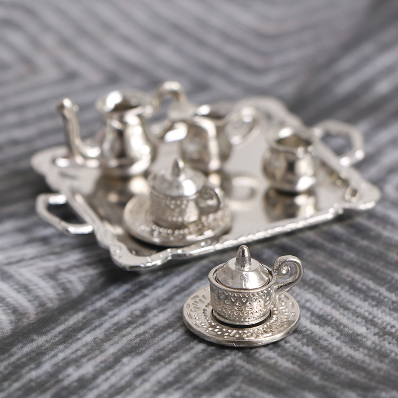 10pcs/Set 1/12 Dollhouse Minia - Coffee Tea Game 评论和价格