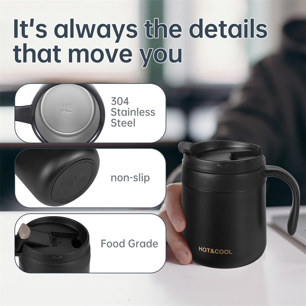 350/500ml Insulated Coffee Mug - Coffee Tea Exchange 评论和价格