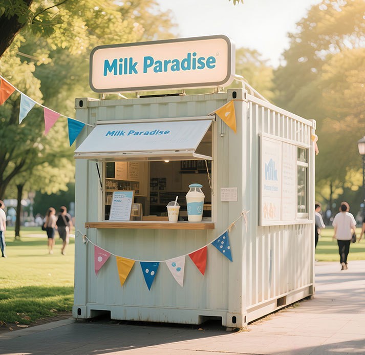 Prefab Container Coffee Shop M - Coffee Tea Shop 评论和价格