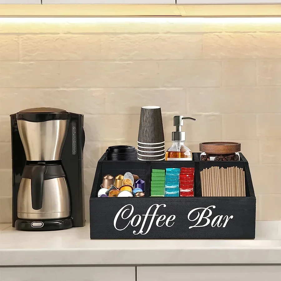Coffee Storage Box Water Bar C - Coffee And Tea Bar 评论和价格