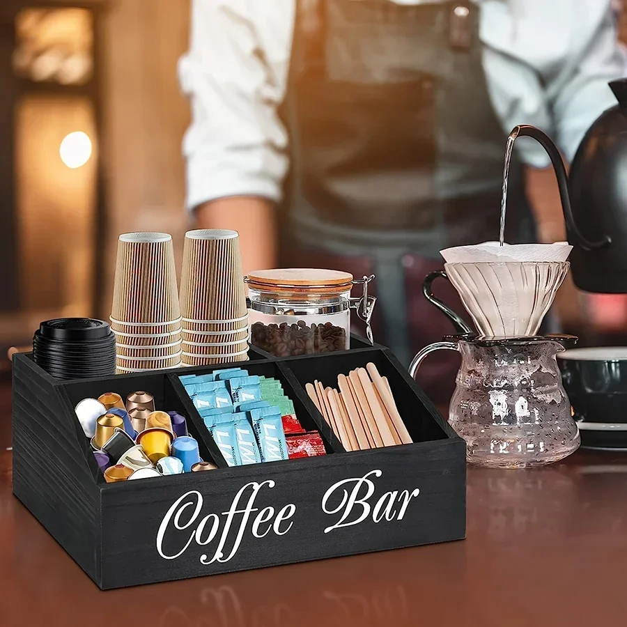 Coffee Storage Box Water Bar C - Coffee And Tea Bar 评论和价格