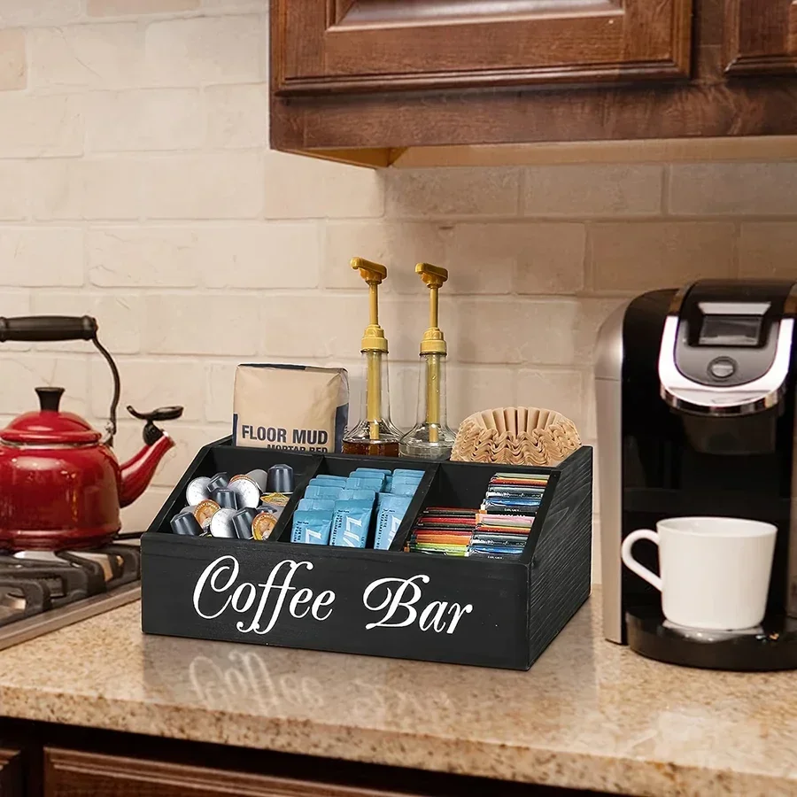 Coffee Storage Box Water Bar C - Coffee And Tea Bar 评论和价格
