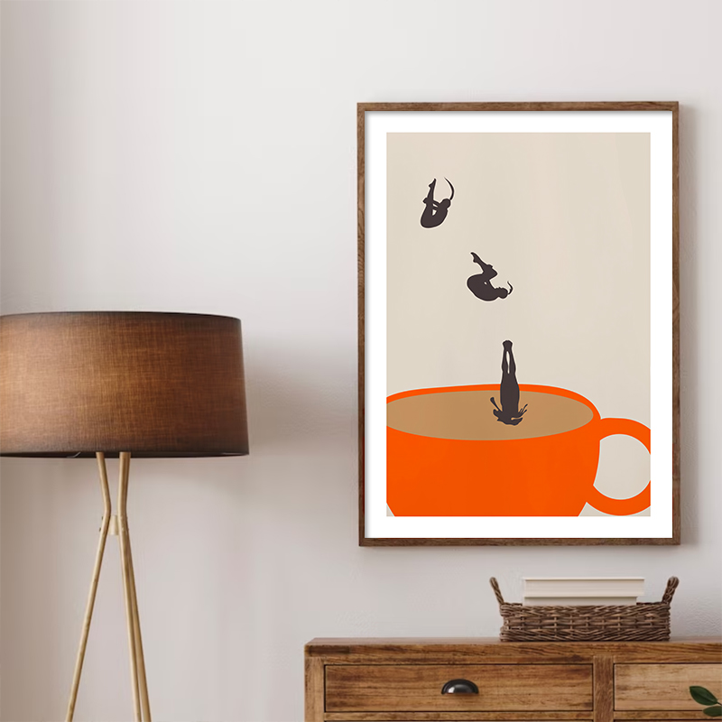 Funny Girl Coffee Tea Cup Medi - Coffee Tea Picture 评论和价格