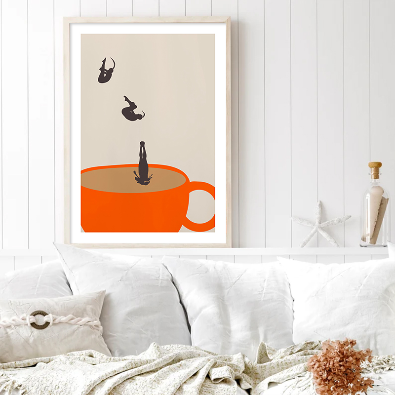 Funny Girl Coffee Tea Cup Medi - Coffee Tea Picture 评论和价格