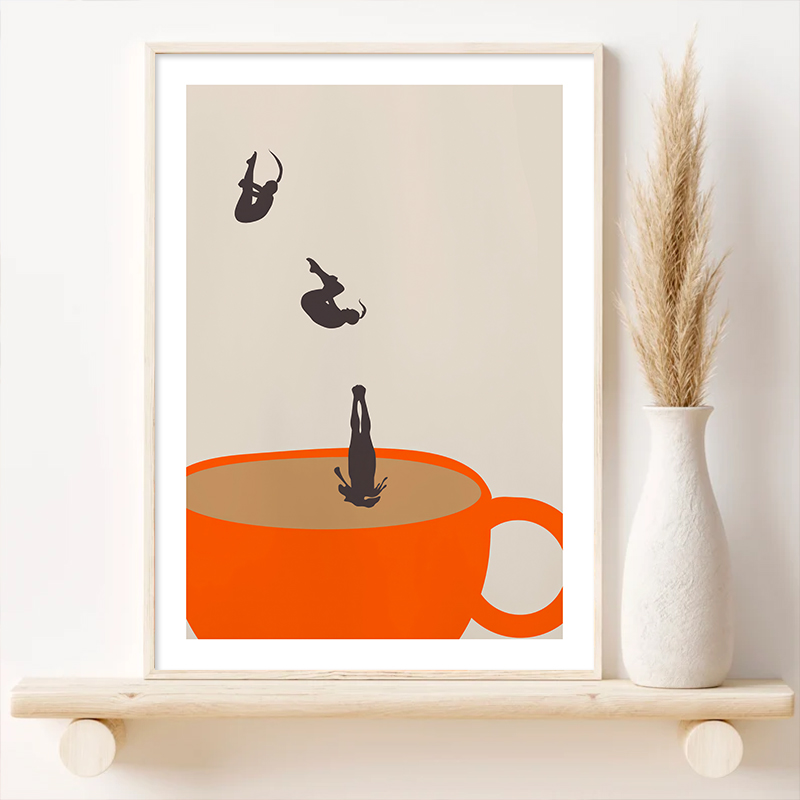 Funny Girl Coffee Tea Cup Medi - Coffee Tea Picture 评论和价格