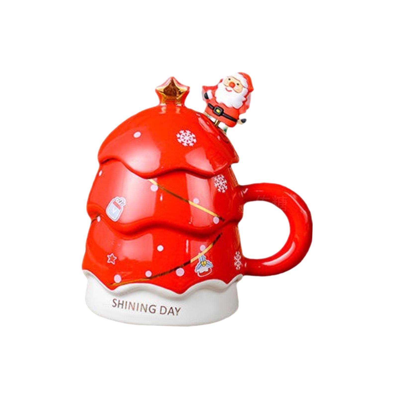 Festive Tree Shaped Mug with H - Coffee Tea Festival 评论和价格