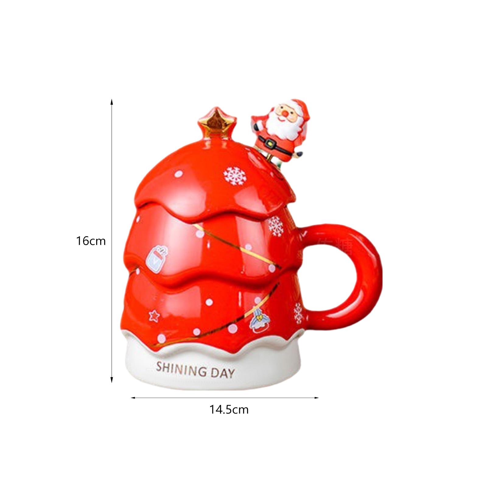 Festive Tree Shaped Mug with H - Coffee Tea Festival 评论和价格