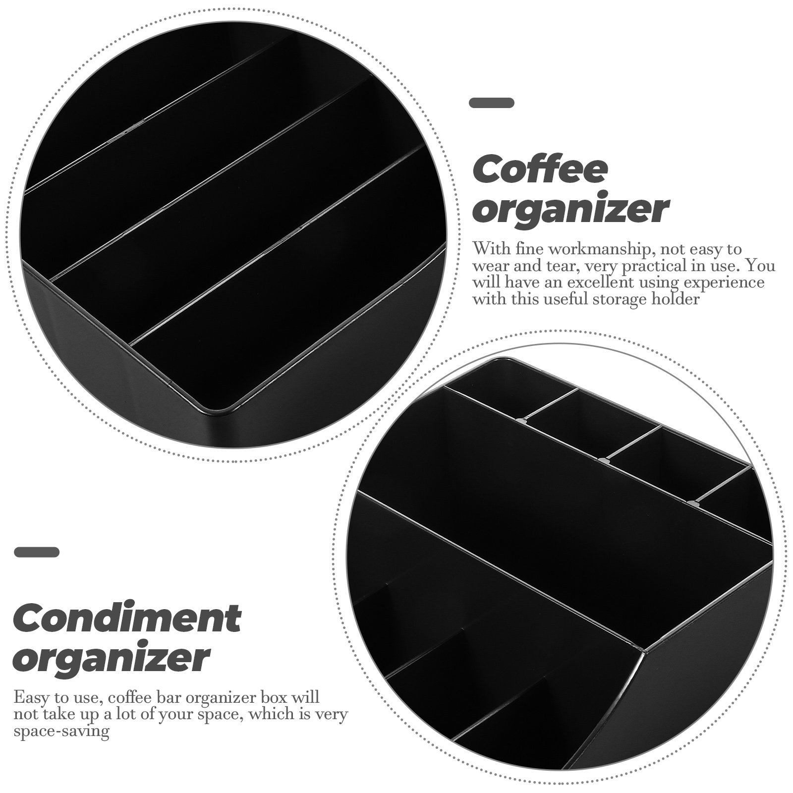 Coffee Station Organizer Resin - Coffee Tea Shop 评论和价格