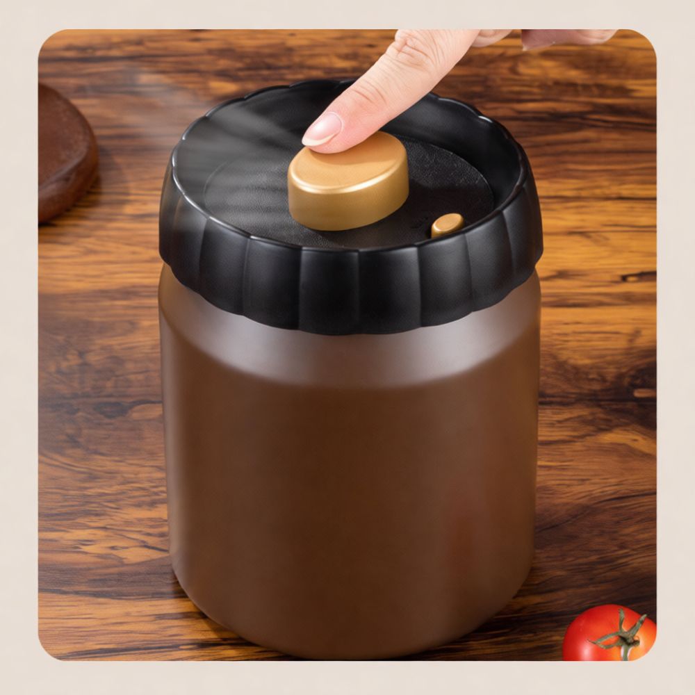 Vacuum Sealed Coffee Bean Stor - Coffee Tea Organizer 评论和价格