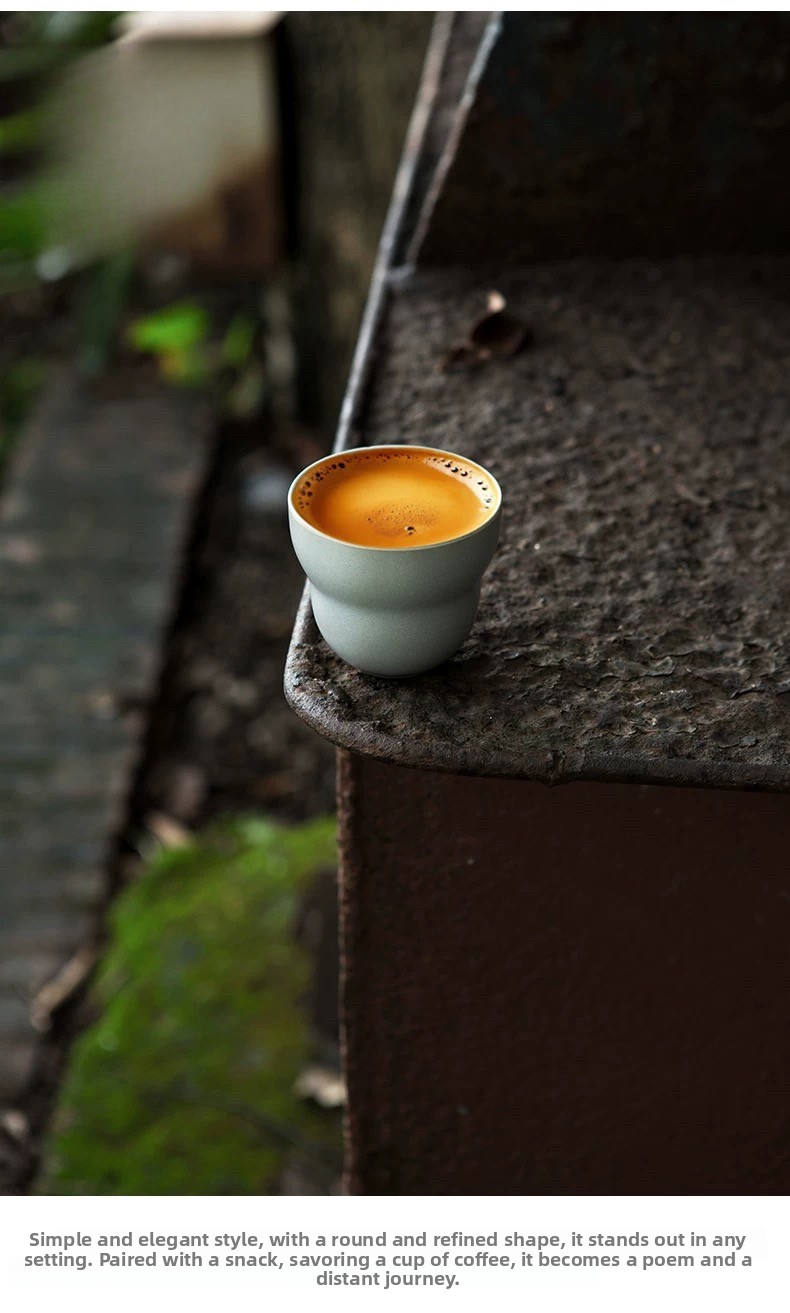 Simplified Ceramic Coffee Cup  - Coffee Tea Shop 评论和价格
