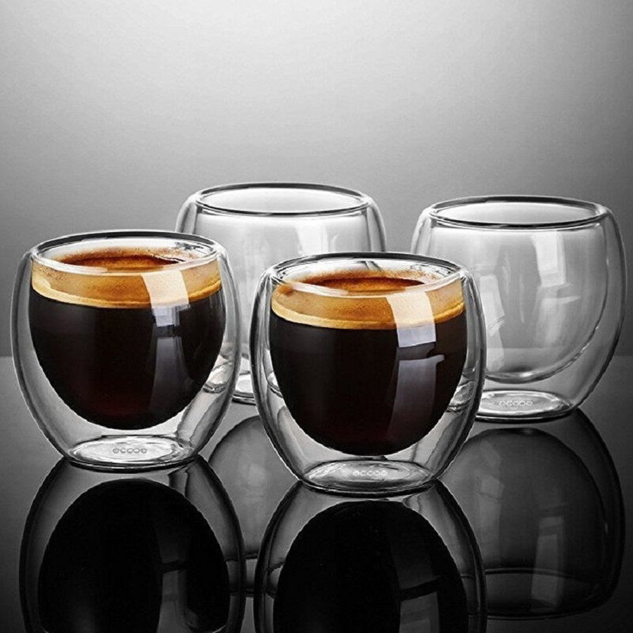 Double Walled Glass Coffee Mug - Coffee Tea Game 评论和价格