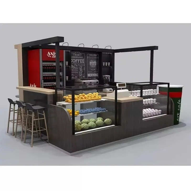 2026 New FL Customized Design  - Coffee Tea Kiosk 评论和价格