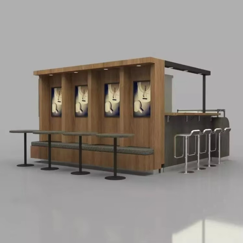 2026 New FL Customized Design  - Coffee Tea Kiosk 评论和价格