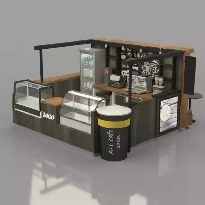 2026 New FL Customized Design  - Coffee Tea Kiosk 评论和价格