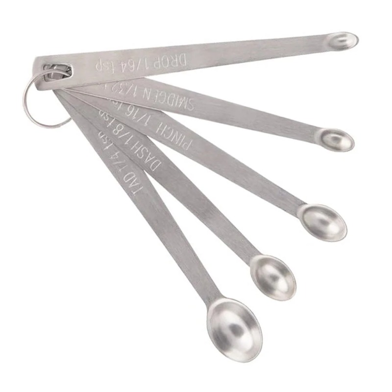 5pcs/Set Small Measuring Spoon - Coffee Tea Game 评论和价格