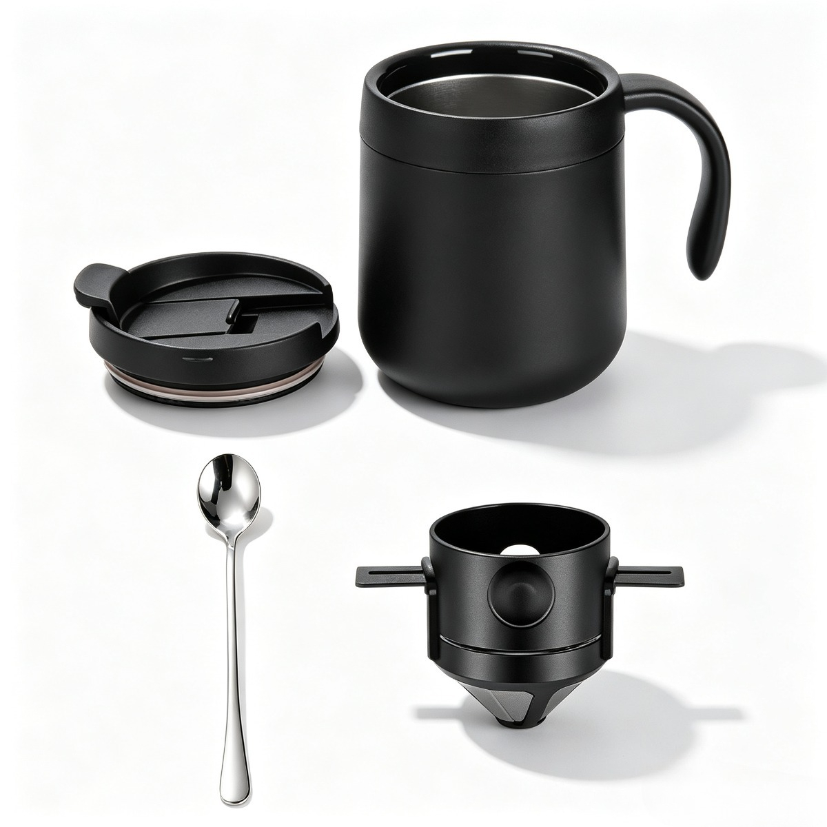 Stainless Steel Coffee Mug 350 - Coffee Tea Exchange 评论和价格