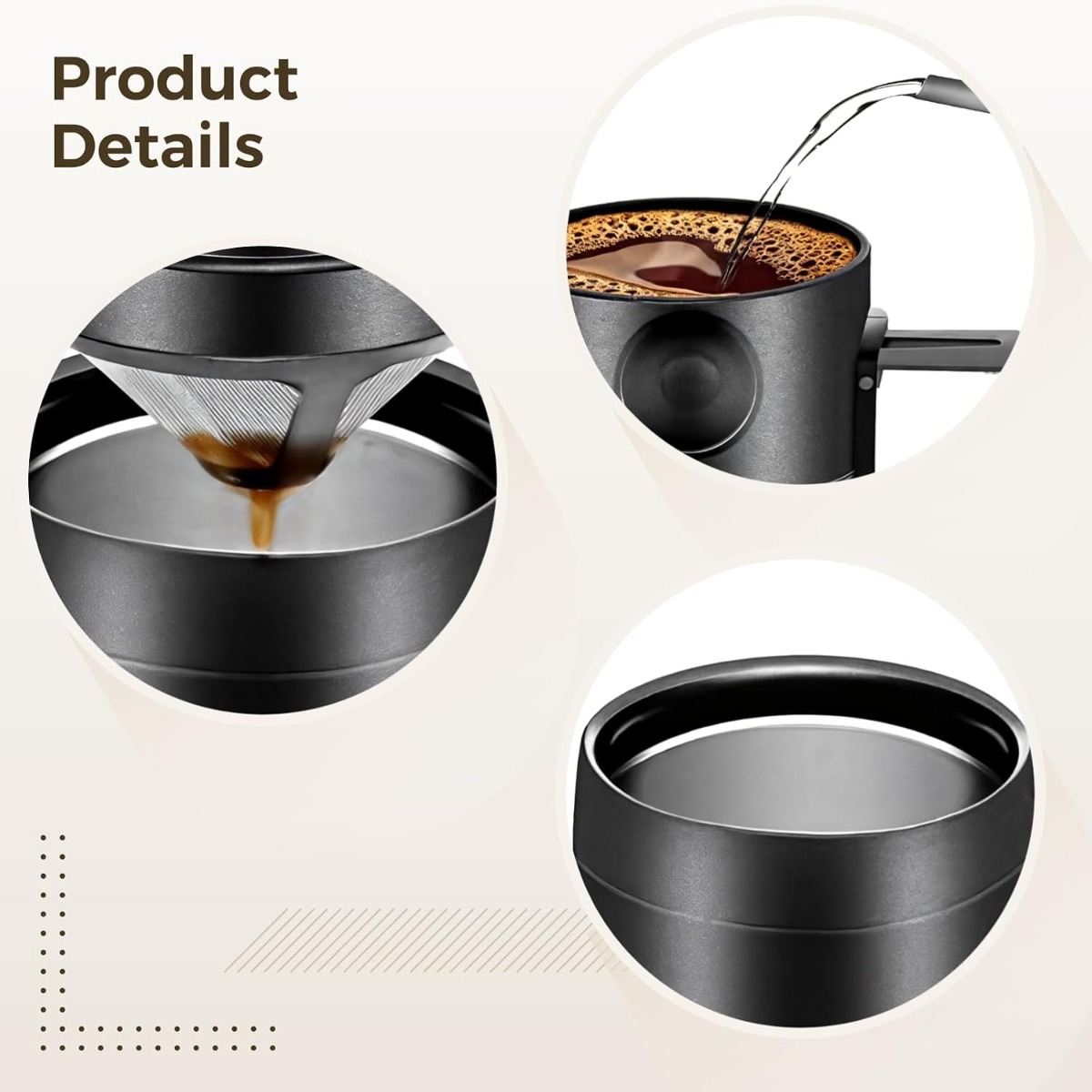 Stainless Steel Coffee Mug 350 - Coffee Tea Exchange 评论和价格