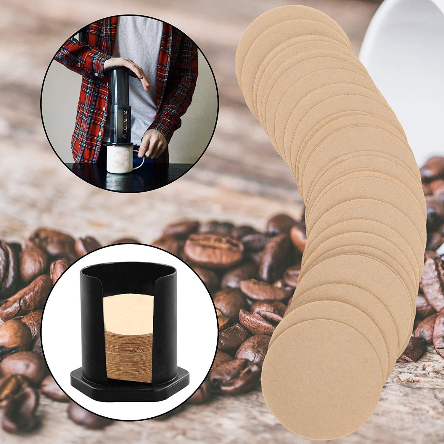 Newest  350 Pcs Replacement Pa - Aeropress Coffee Maker 评论和价格