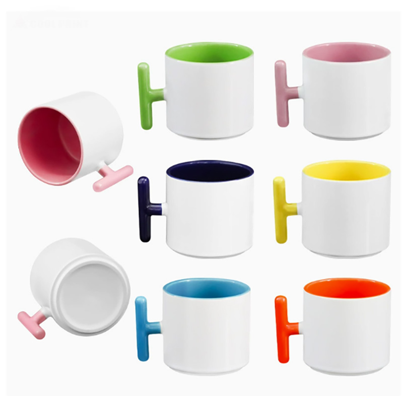 2PCS Creativity T-shaped handl - Coffee Tea Picture 评论和价格