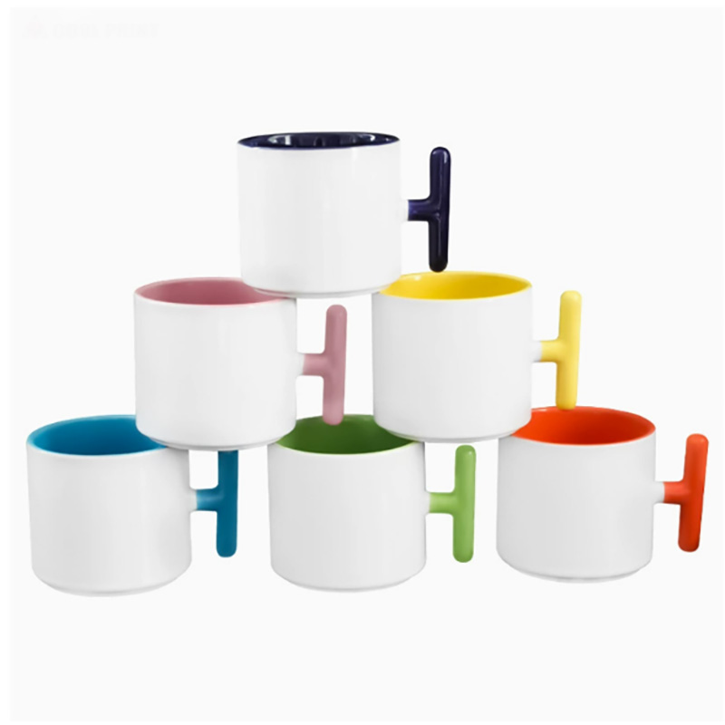 2PCS Creativity T-shaped handl - Coffee Tea Picture 评论和价格